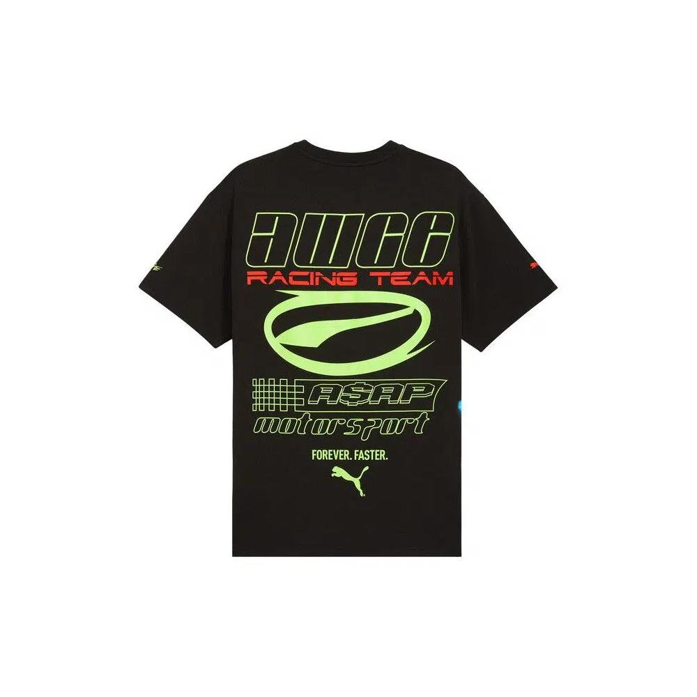 Топы Puma x A$AP ROCKY Flacko Drive Tee 'Черный' 2