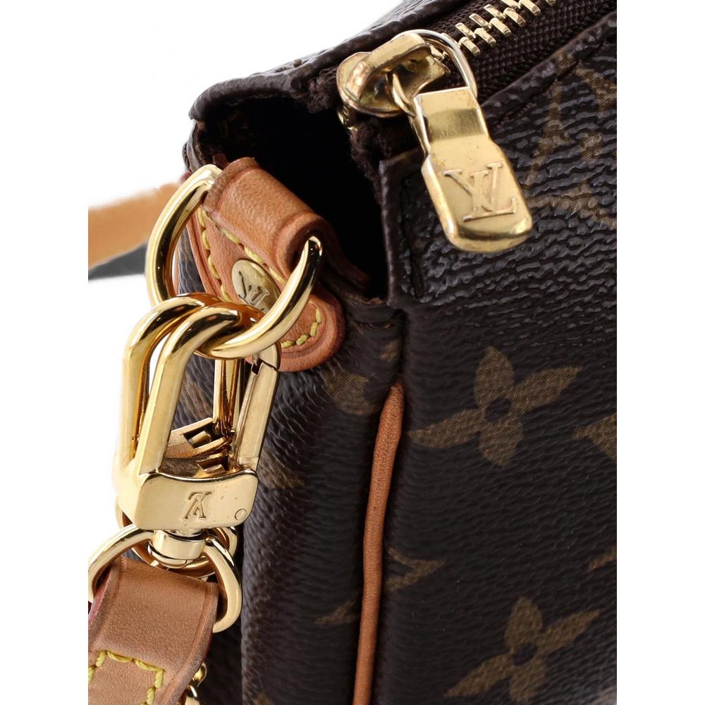 Eva Handbag Monogram Canvas clutch bag 6