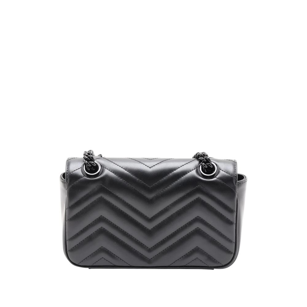 2016-2026 Small GG Marmont Matelasse Calfskin Monochrome shoulder bag 3