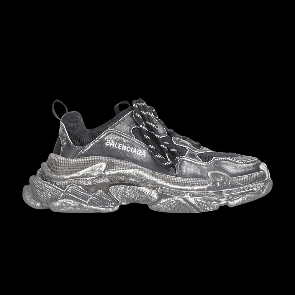 Кроссовки Balenciaga Wmns Triple S Sneaker 'Faded Black' 1