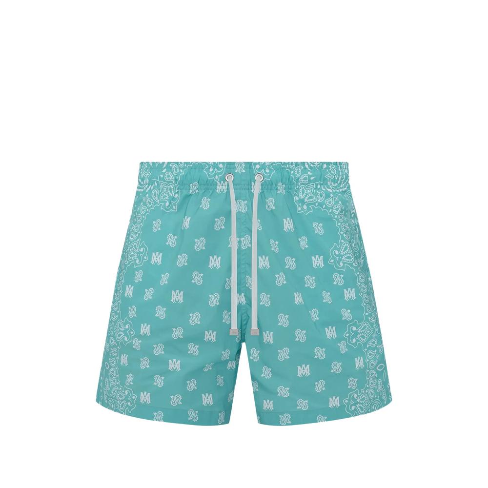 paisley-print swim shorts 1