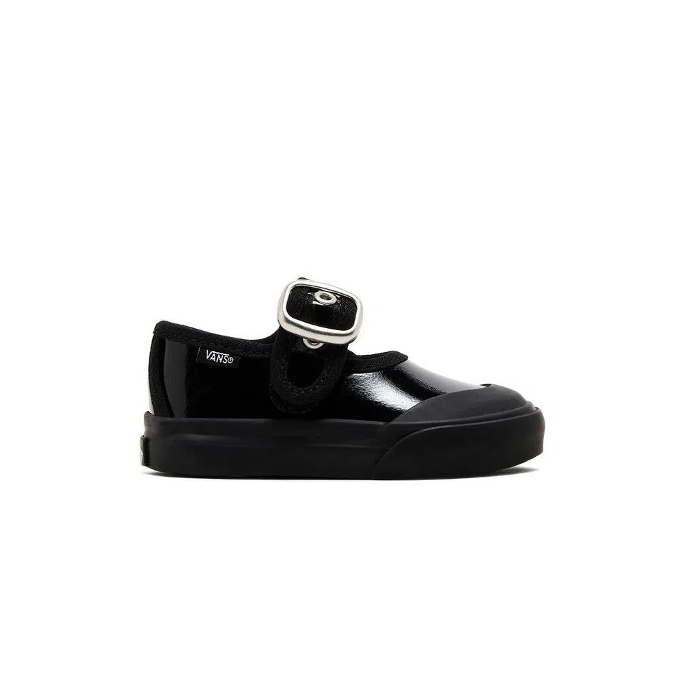 Кроссовки Lifestyle Skateboarding Vans Mary Jane Toddler 'Gothic Shine Black' 1