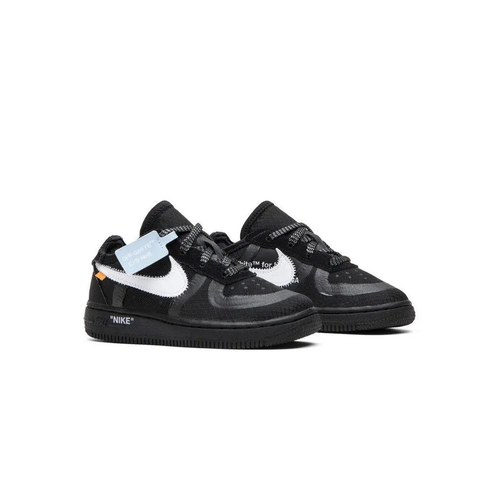 Кроссовки Off-White x Nike Air Force 1 Low TD 'Black' 8