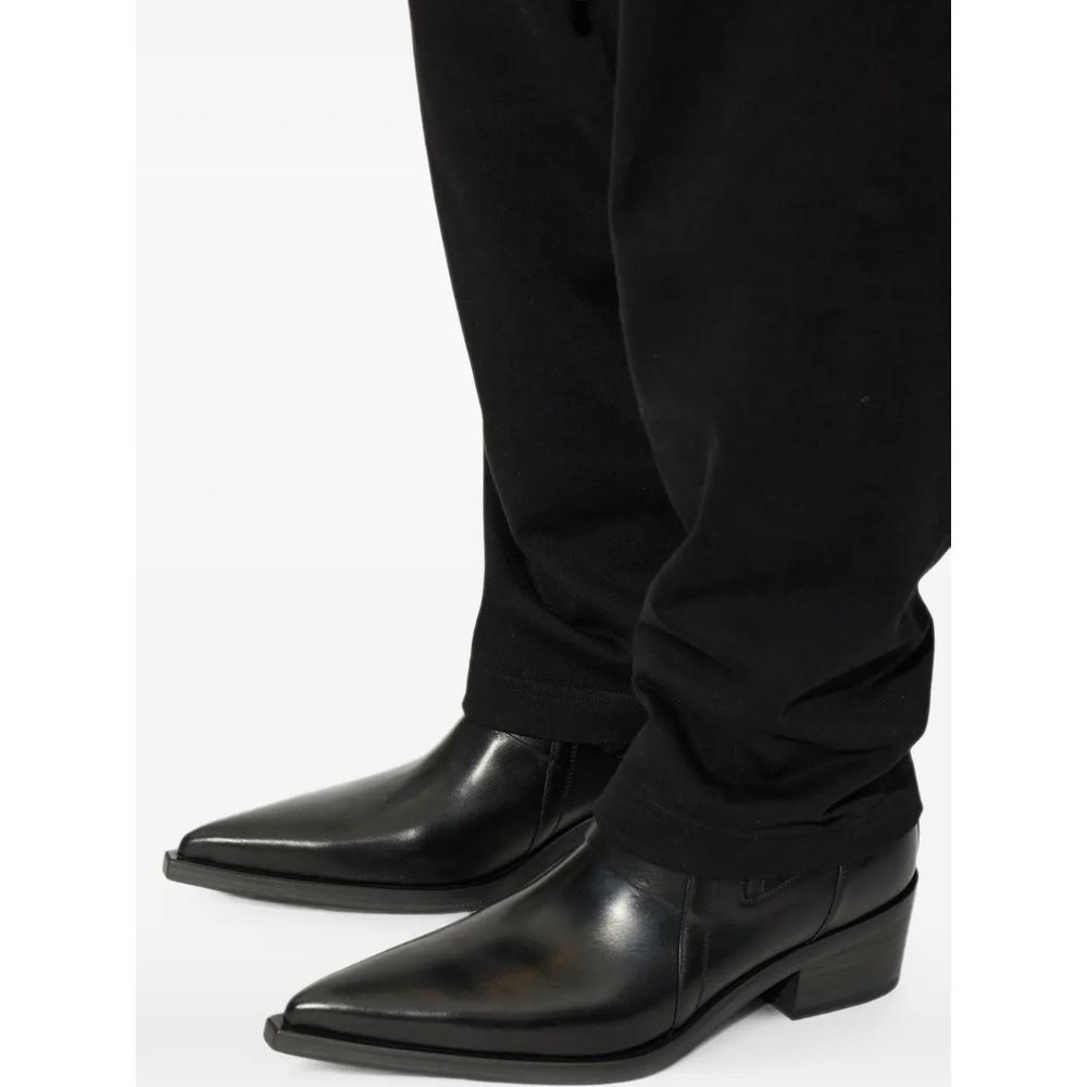 Pointed Sliver ankle boots 5