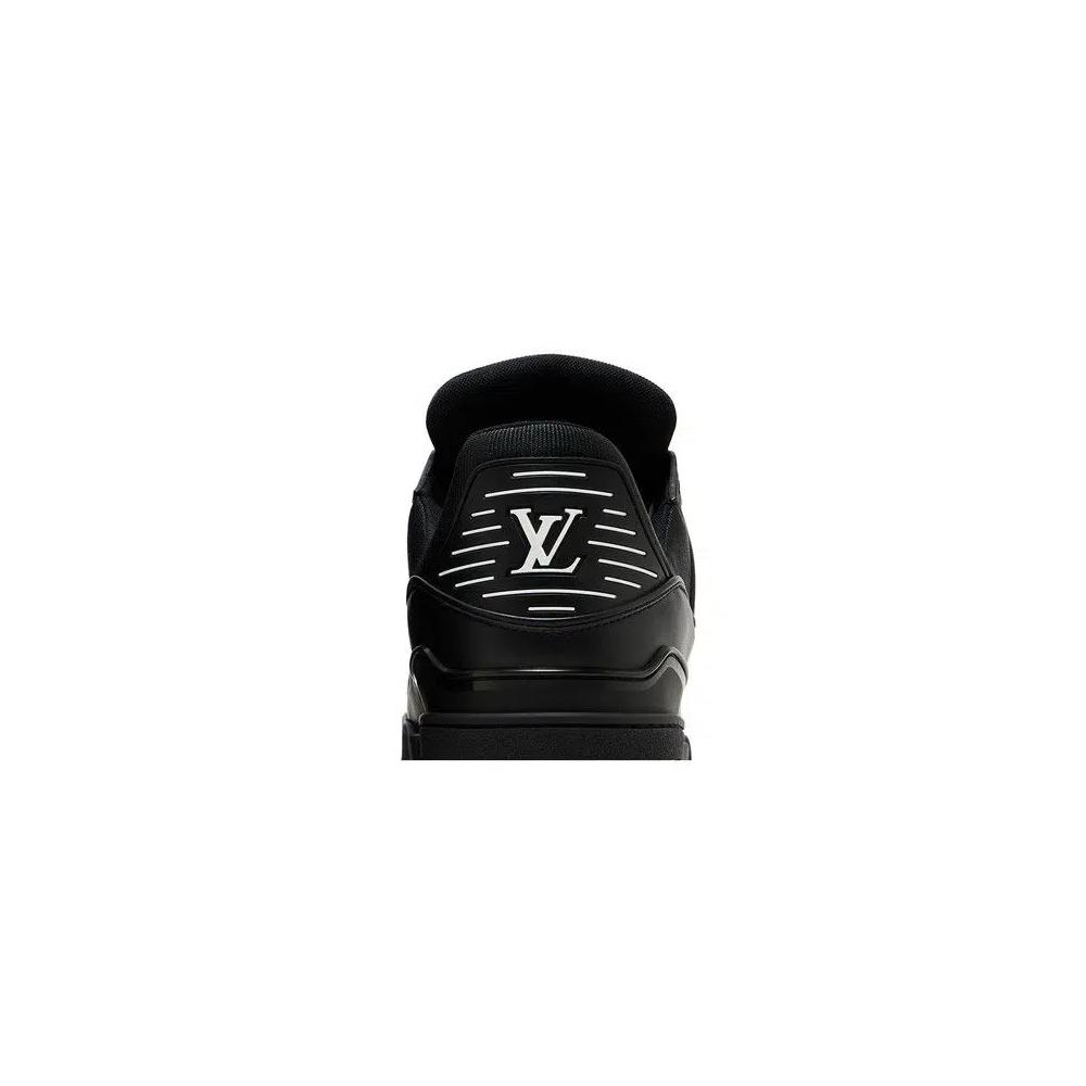 Кроссовки Louis Vuitton Trainer 'Embossed Monogram - Black' 7