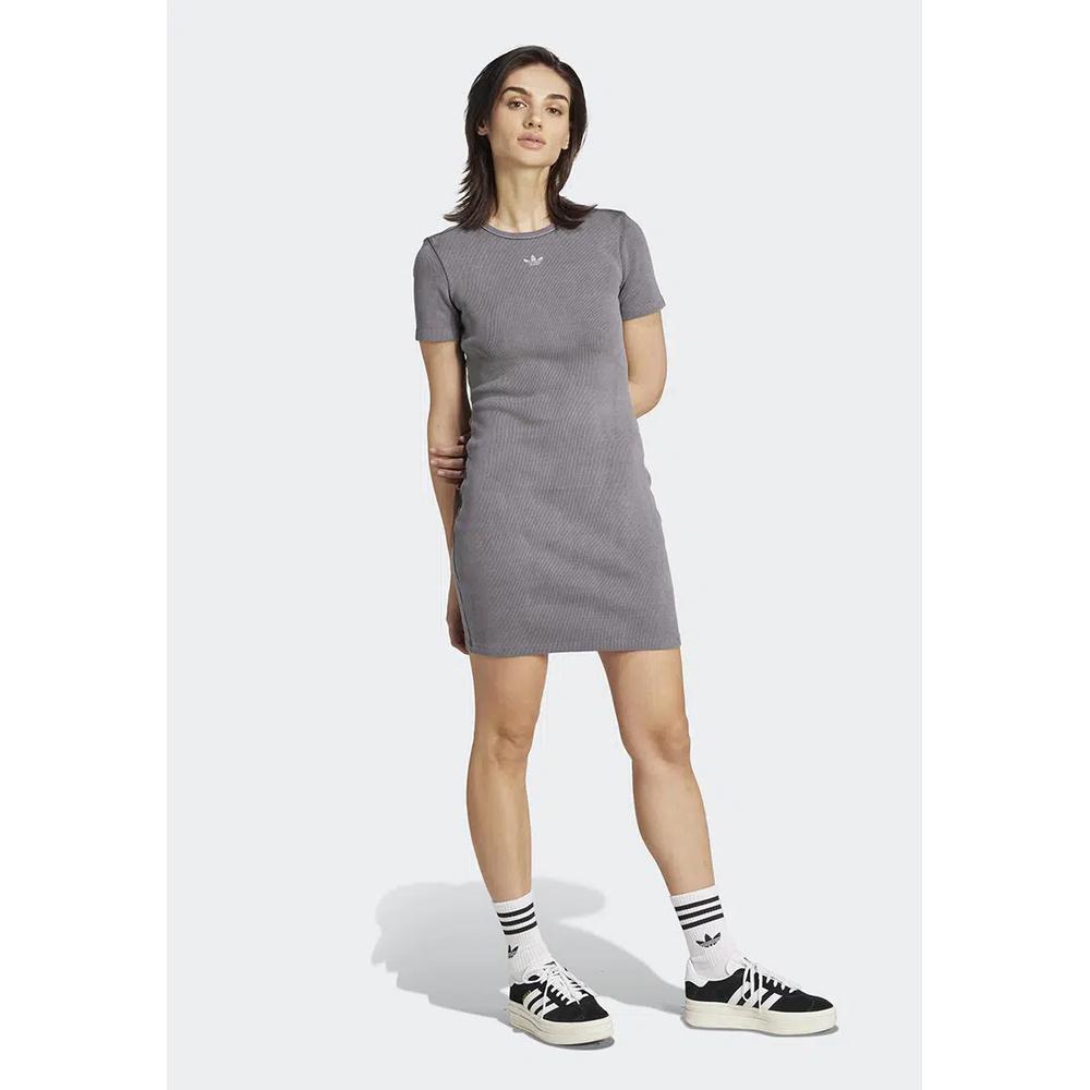 Платье короткое с рукавами Essentials Washed 5