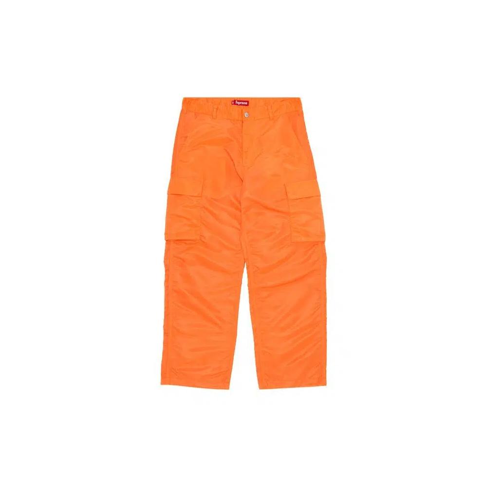 Карго брюки Supreme Nylon Cargo Pant 'Orange' 1