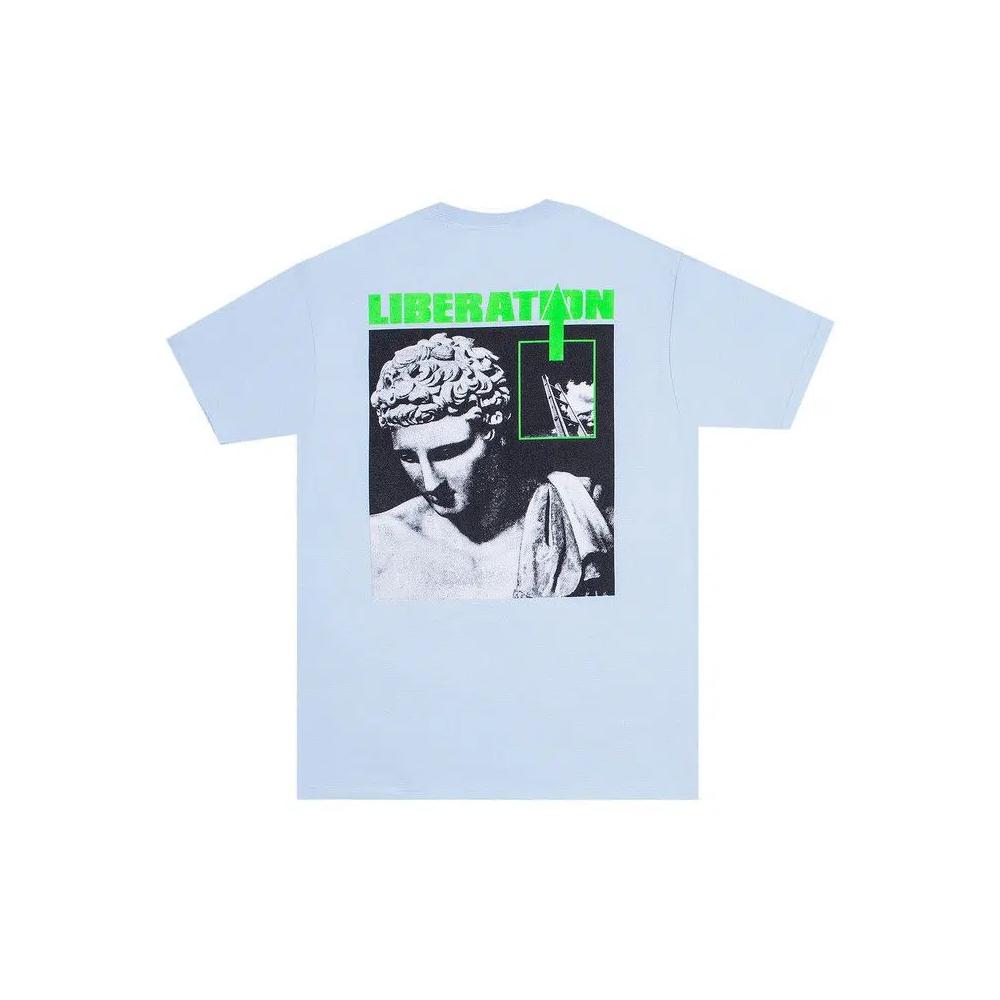 Футболки Pleasures Liberation T-Shirt 'Powder Blue' 2