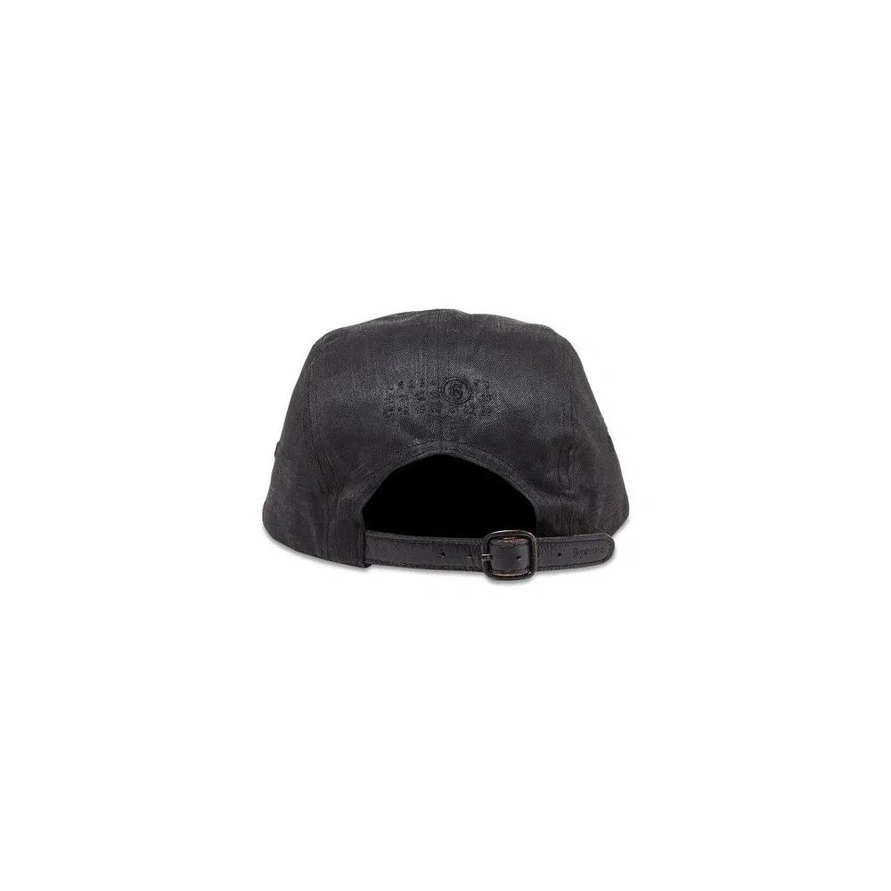 Кепки Supreme x MM6 Maison Margiela Painted Camp Cap 'Black' 4