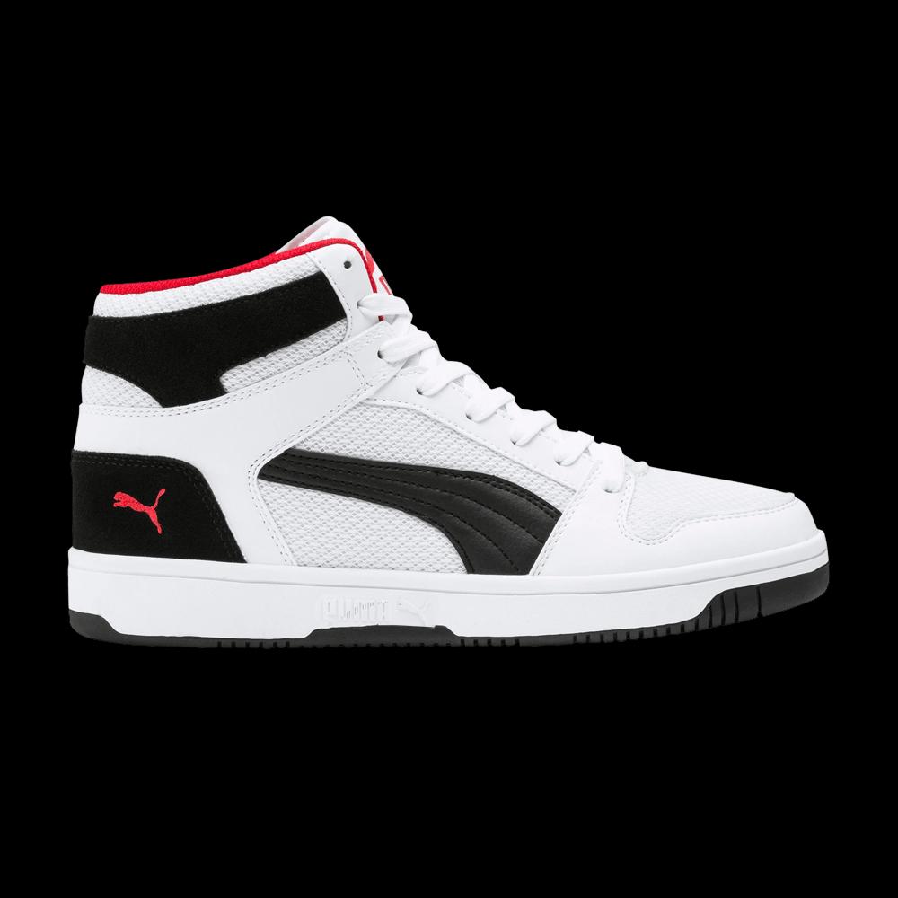 Кроссовки Puma Rebound LayUp Mesh 'White Black' 1
