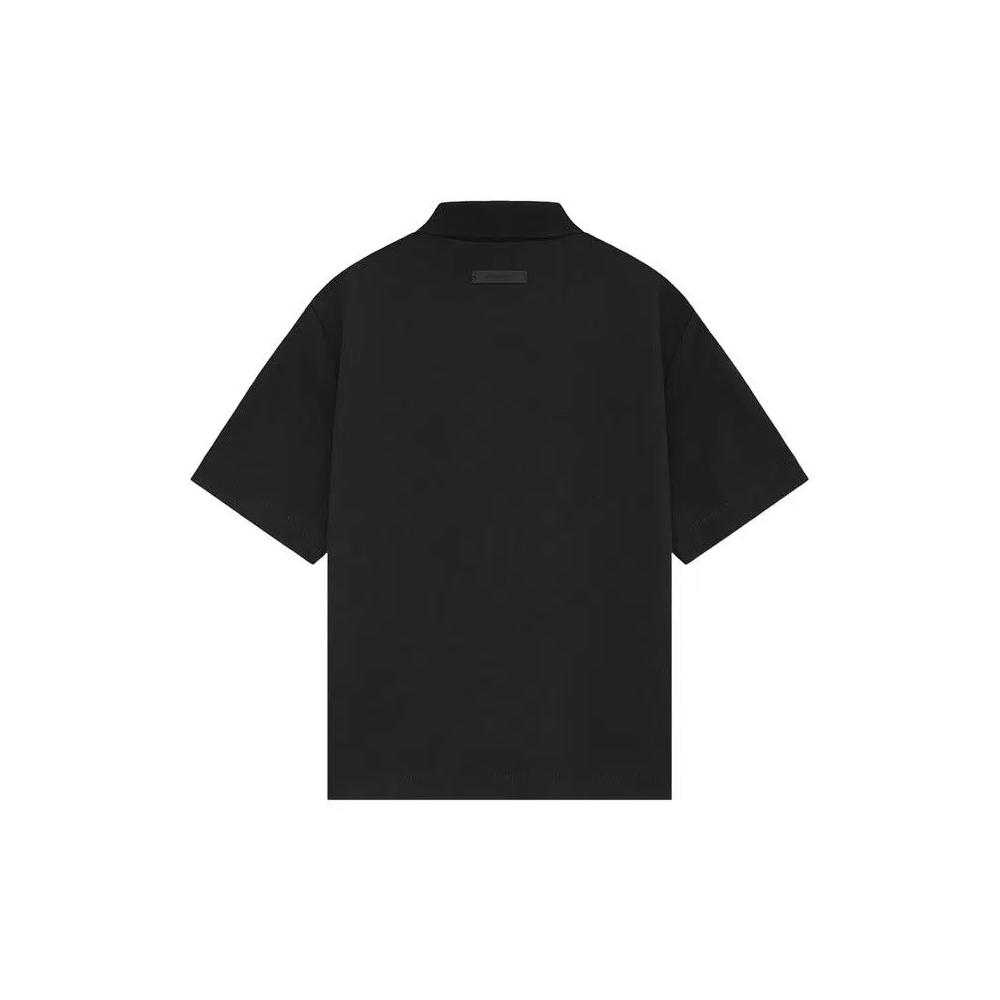 Поло Fear of God Essentials Pique Polo 'Black' 2