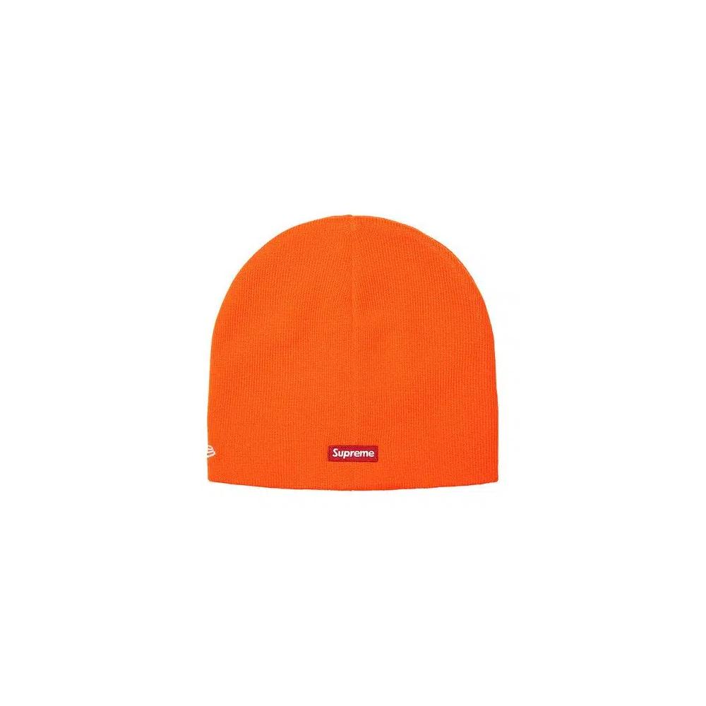 Бини Supreme New Era Блестящая бини 'Orange' 2