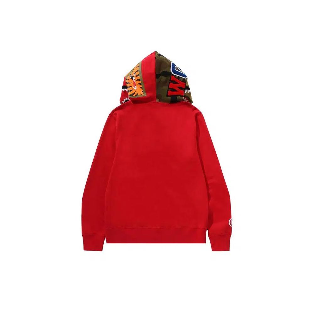 Зип-худи BAPE 1st Shark Full Zip Hoodie «Красный» 2