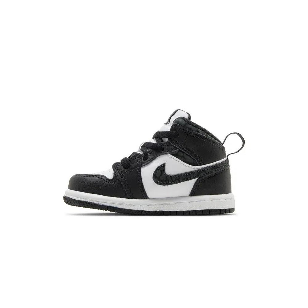 Кроссовки Air Jordan 1 Mid SE TD 'Panda Elephant' 3