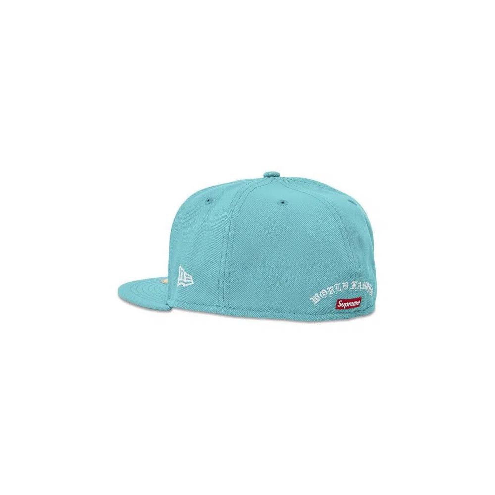 Бейсболка Supreme Gold Cross S Logo New Era 'Teal' 3