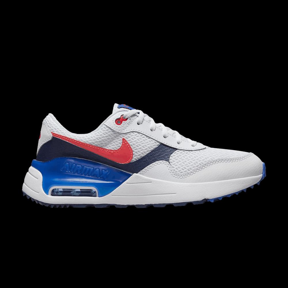 Кроссовки Nike Air Max SYSTM GS 'White Royal Crimson' 1