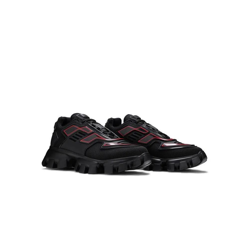 Кроссовки Prada Cloudbust Thunder Knit 'Черный Красный' 8