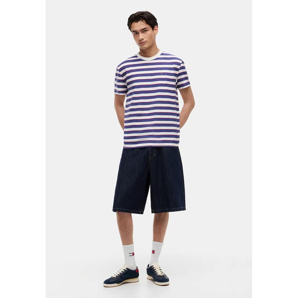 Футболка из джерси с полосатым флагом - Tommy Jeans 4
