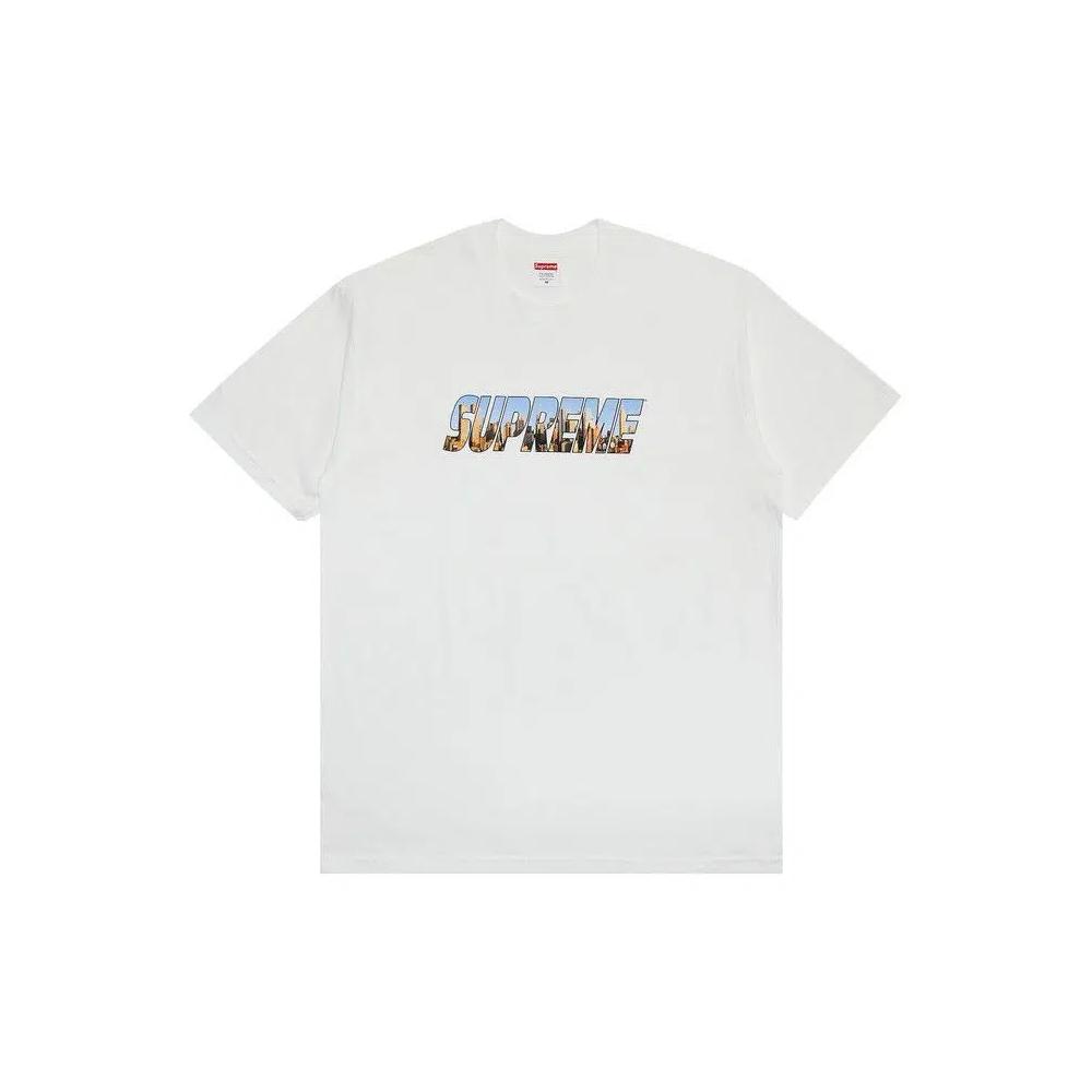 Футболки Supreme Gotham Tee 'White' 1
