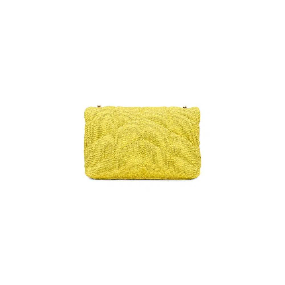 Сумки через плечо Saint Laurent Puffer Toy Bag «Lemon Pie» 2