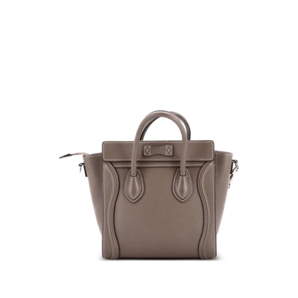Сумка через плечо Luggage Bag Nano из зернистой кожи 2