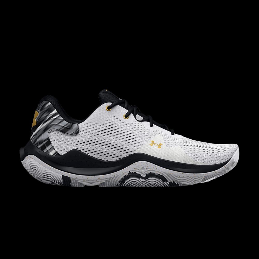 Кроссовки Under Armour Spawn 4 'Printed - White Black' 1