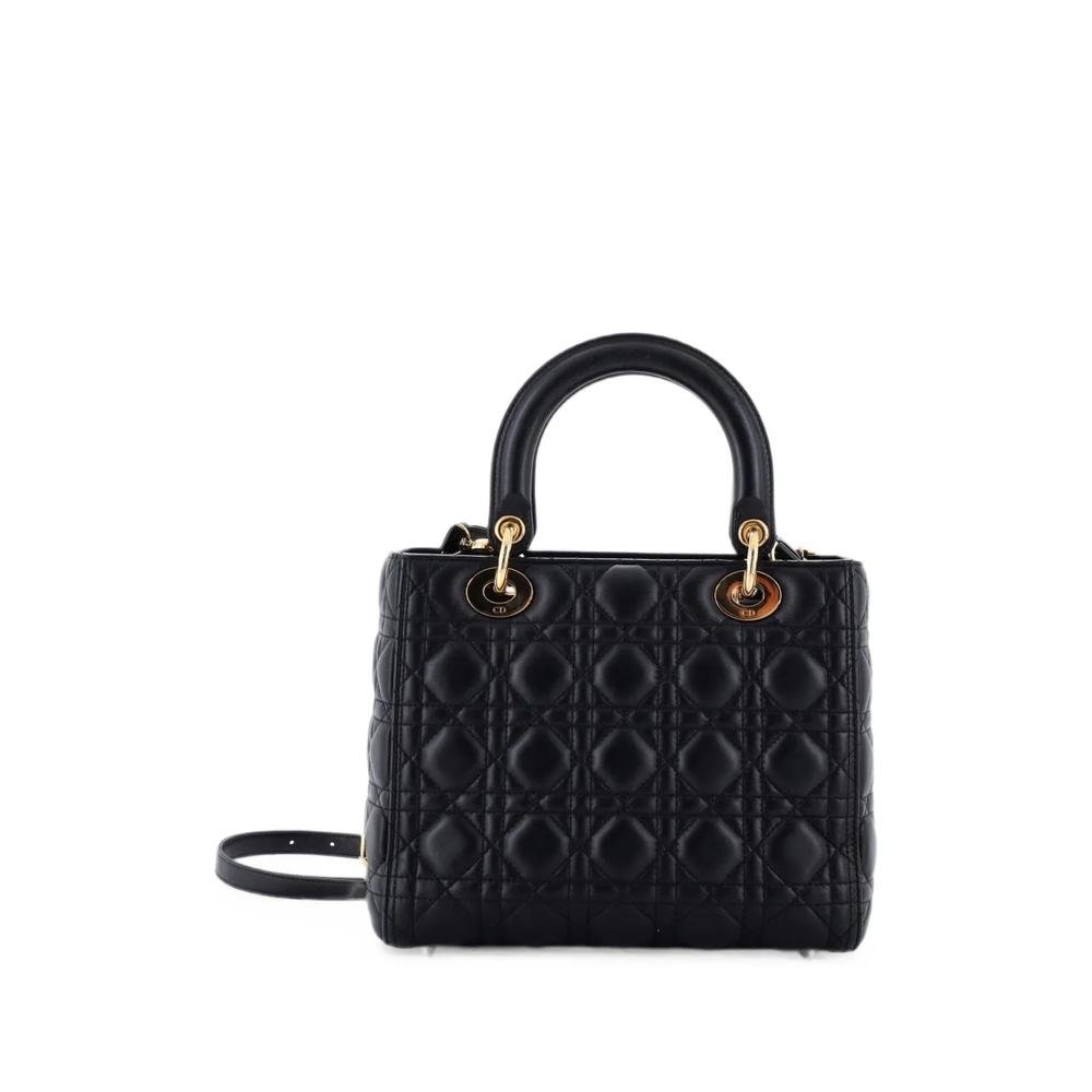 Сумка-сэтчел Lady Dior Bag Cannage Quilt Lambskin Medium 2