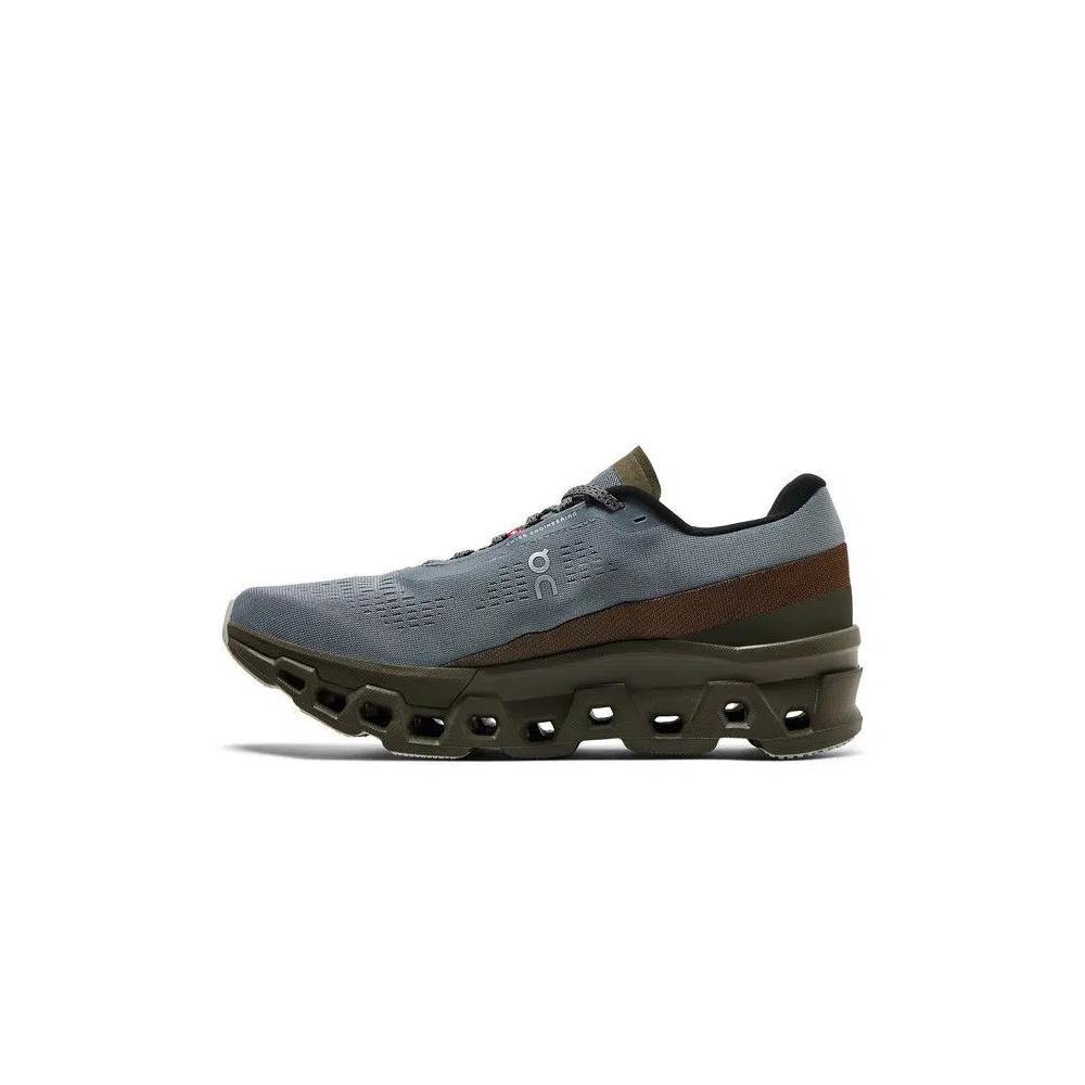 Кроссовки The Loop Running Supply x Pleasures x Cloudmonster 2 'Mist Olive' 3