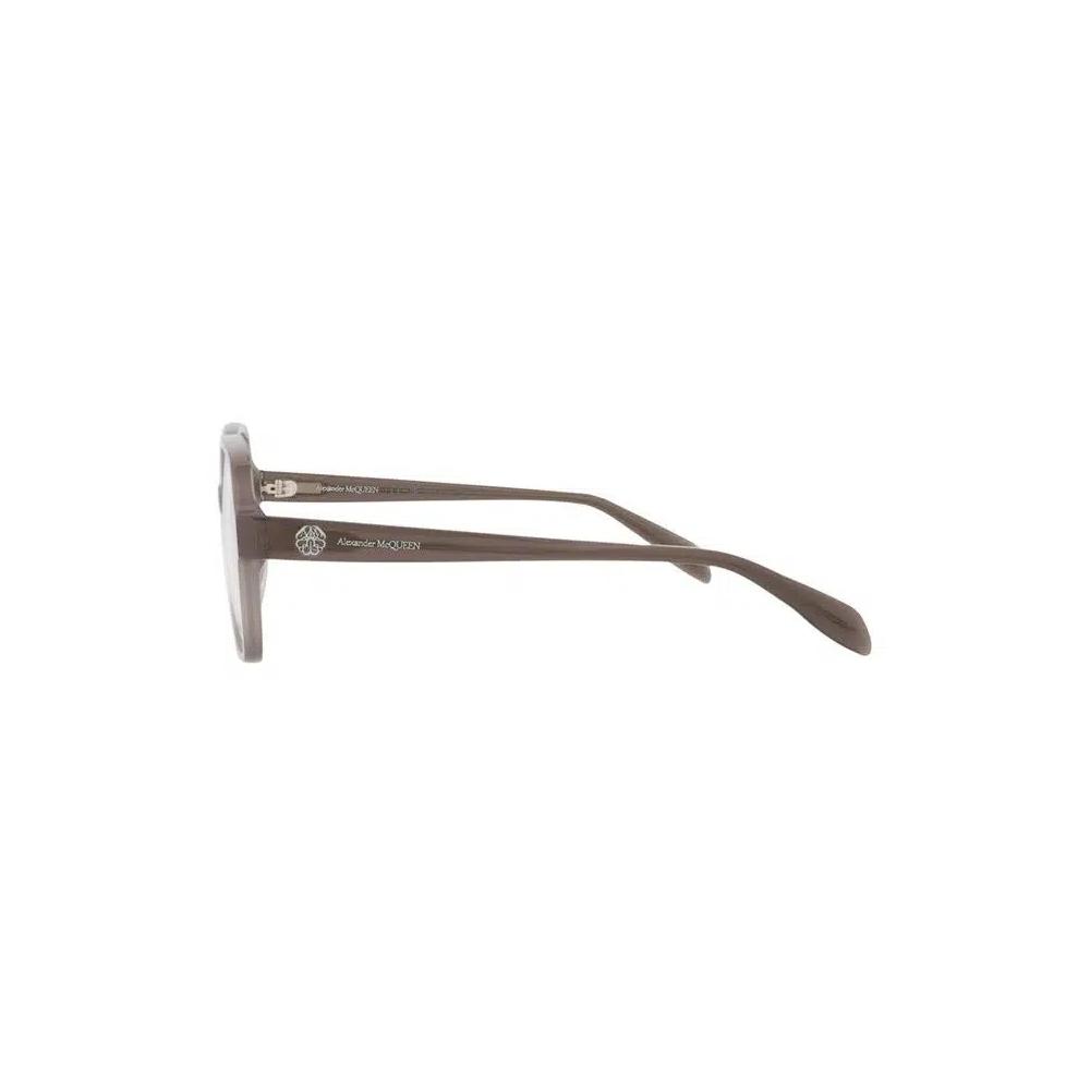 Очки Alexander McQueen Square-Frame Acetate Optical Frames 'Grey/Transparent' 3