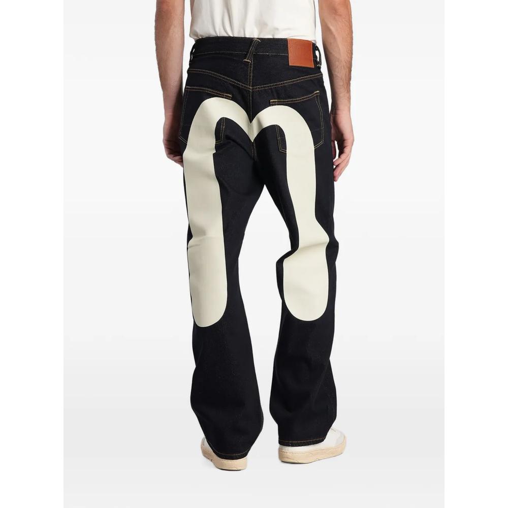 Seagull-print jeans 4