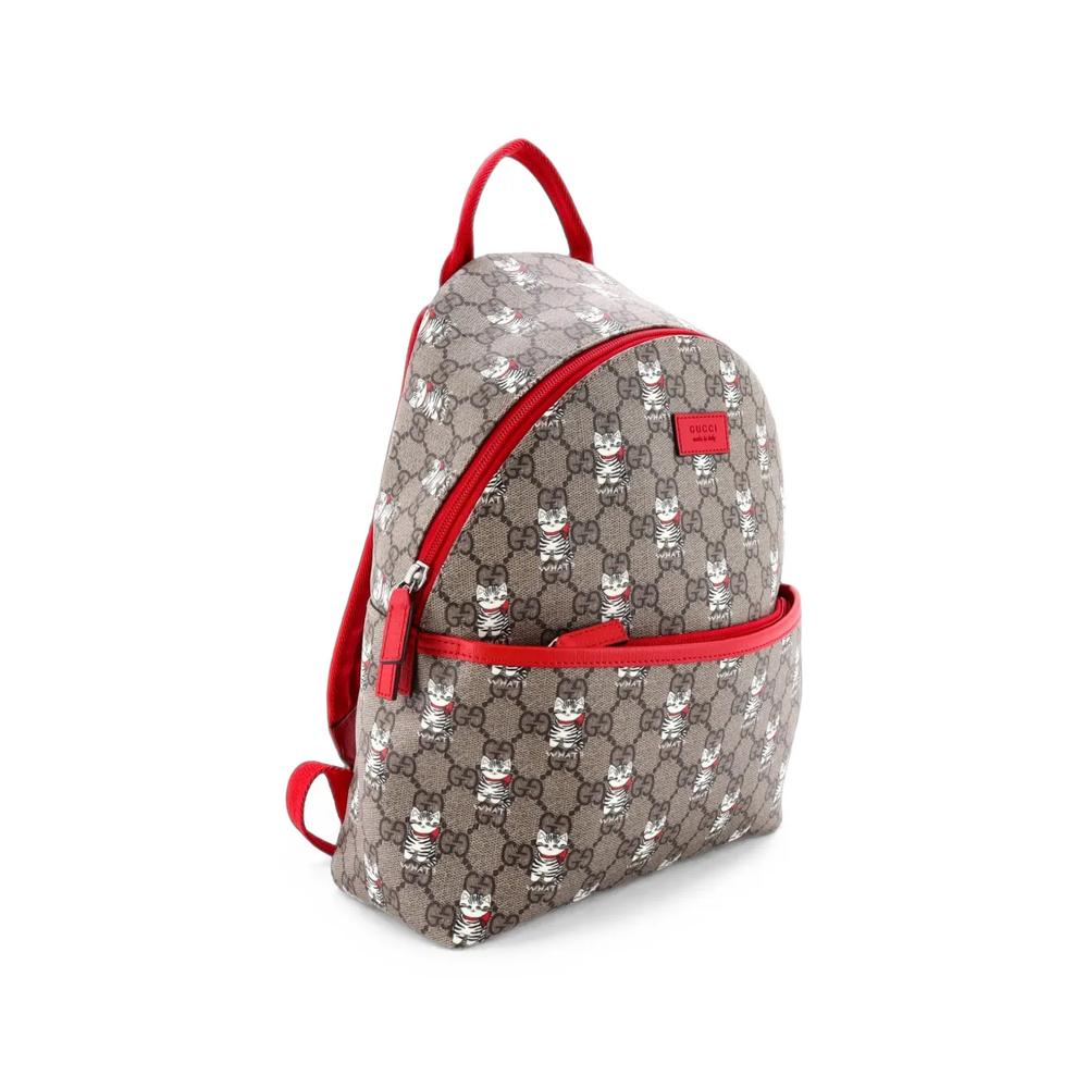 Маленький рюкзак Children's Zip Printed GG Coated Canvas 2