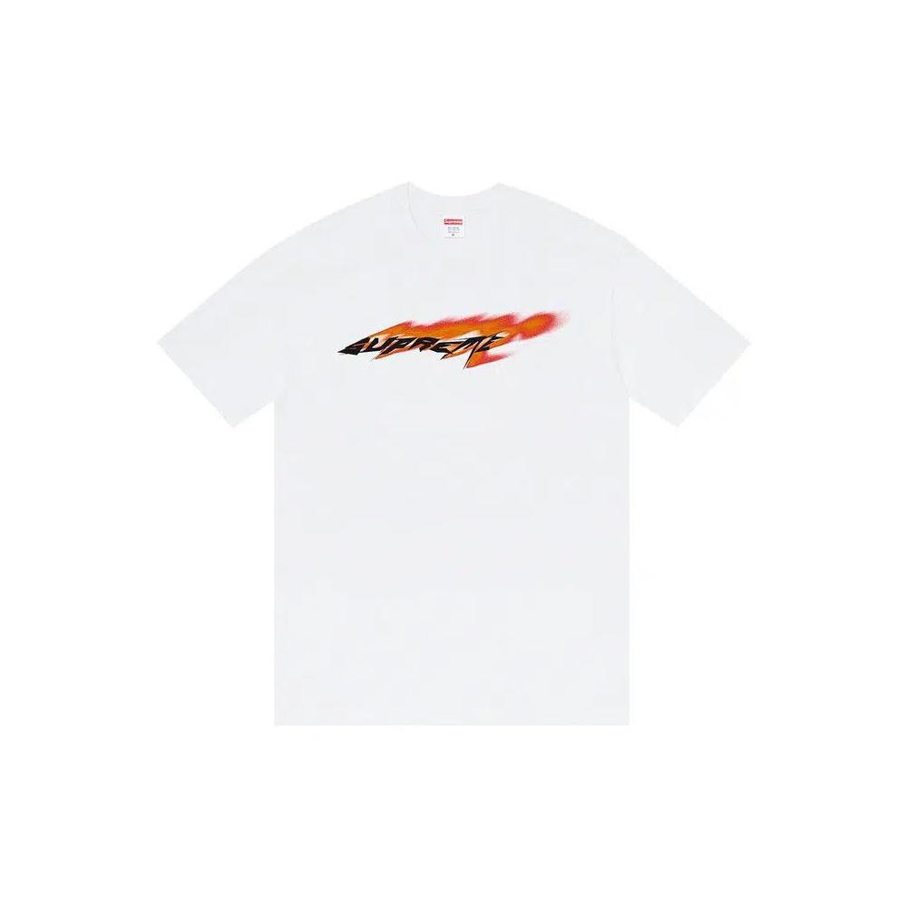 Футболки с коротким рукавом Supreme Wind Tee 'White' 1