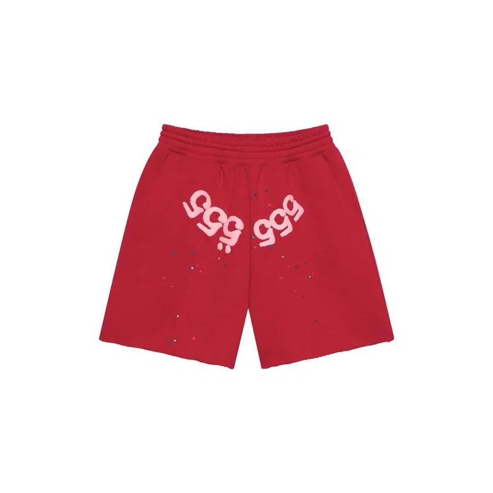 Шорты Sp5der Angel Number Short 'Merlot' 1
