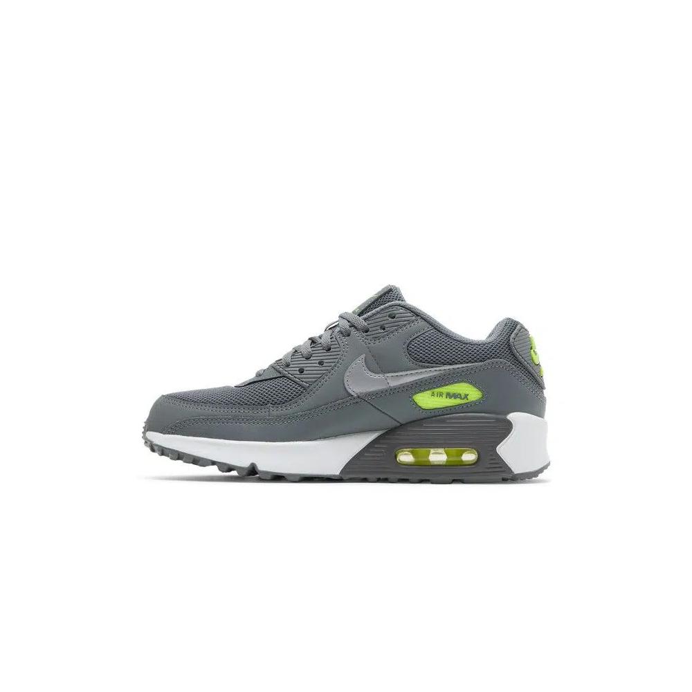 Кроссовки Nike Air Max 90 GS 'Smoke Grey Volt' 3