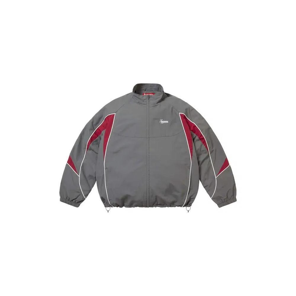 Трековые куртки Supreme Contrast Piping Track Jacket 'Grey' 1