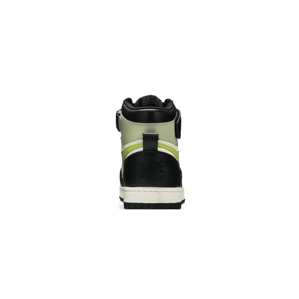 Повседневная обувь BAPE Block Sta High 'Black Lime' 7