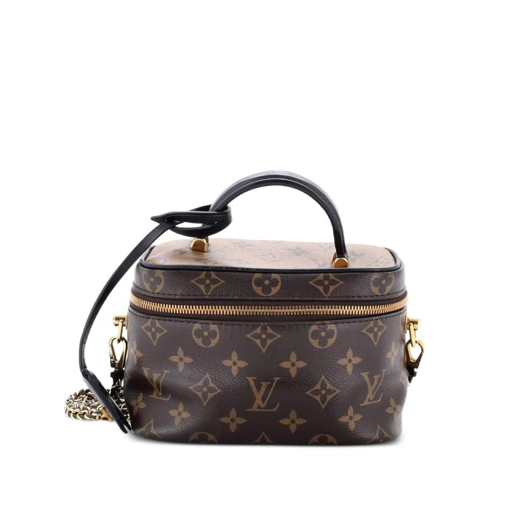 Сумка-сэтчел Vanity Handbag Reverse Monogram Canvas PM 1