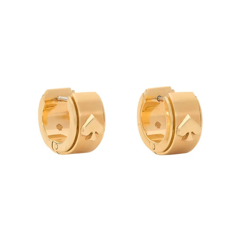 Серьги-кольца Spot The Spade Metal Huggies Earrings - Gold KH267 3