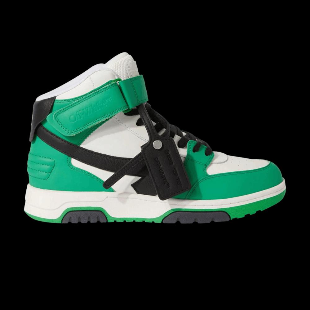 Кроссовки Off-White Out Of Office Mid 'Green Black' 1