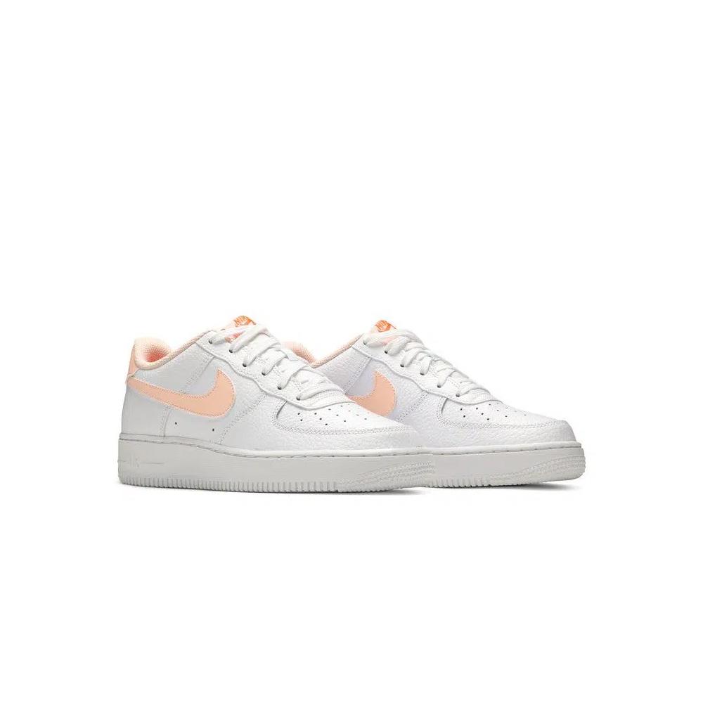 Кроссовки Nike Air Force 1 GS 'White Hyper Crimson' 8