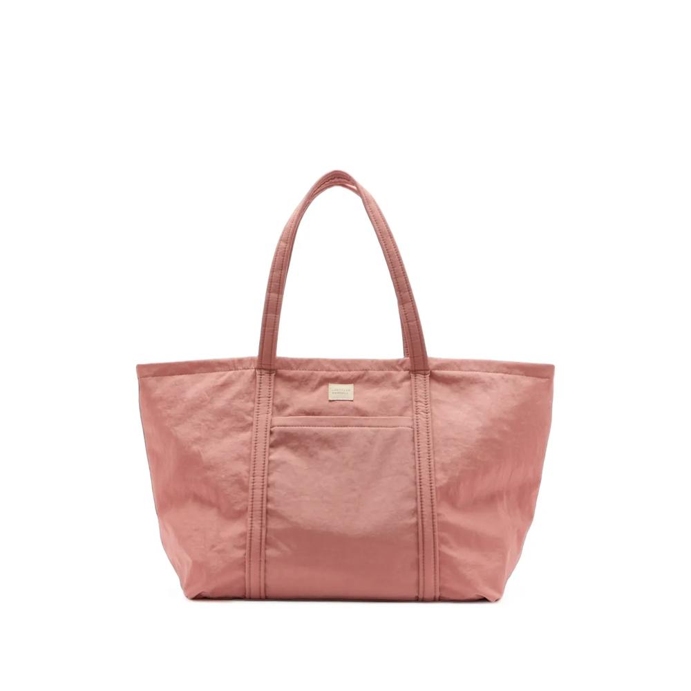 Dina logo-patch tote bag 1