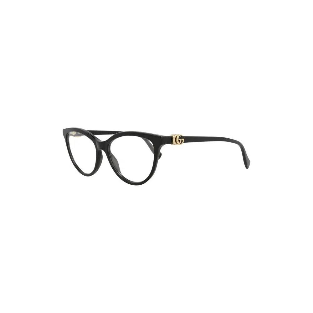 Очки Gucci Cat Eye-Frame Recycled Acetate Optical Frames 'Black Black Transparent' 2