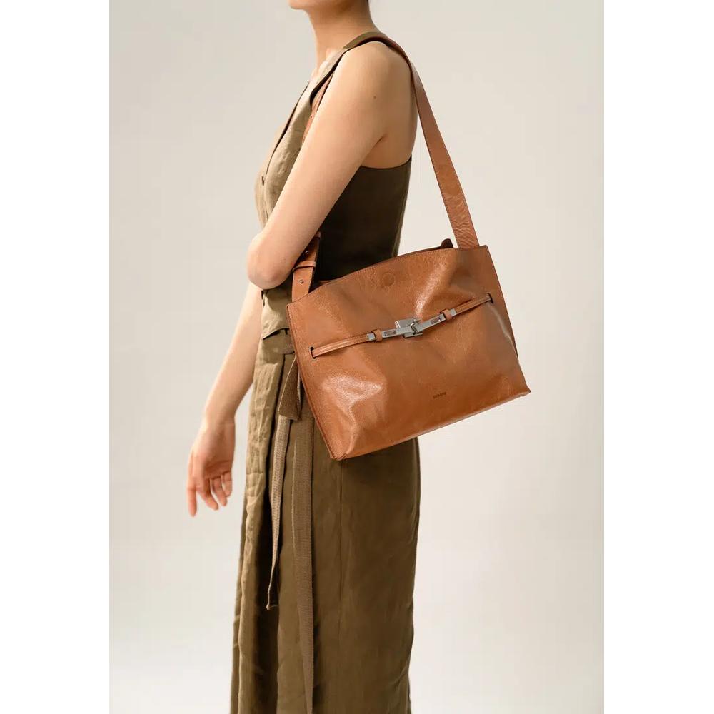 SAOI Belt Tote II Small - Состаренная карамель 2