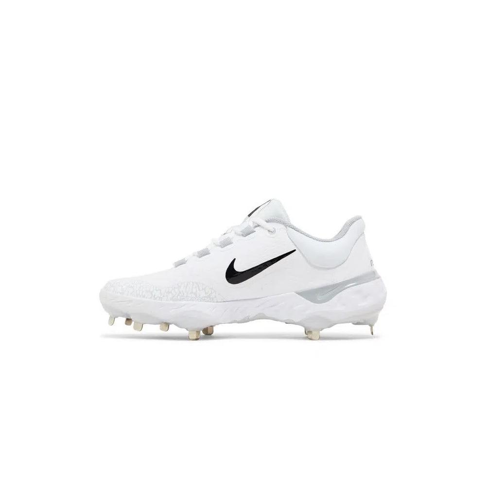 Бутсы Nike Alpha Huarache Elite 4 Low 'White Black Wolf Grey' 3