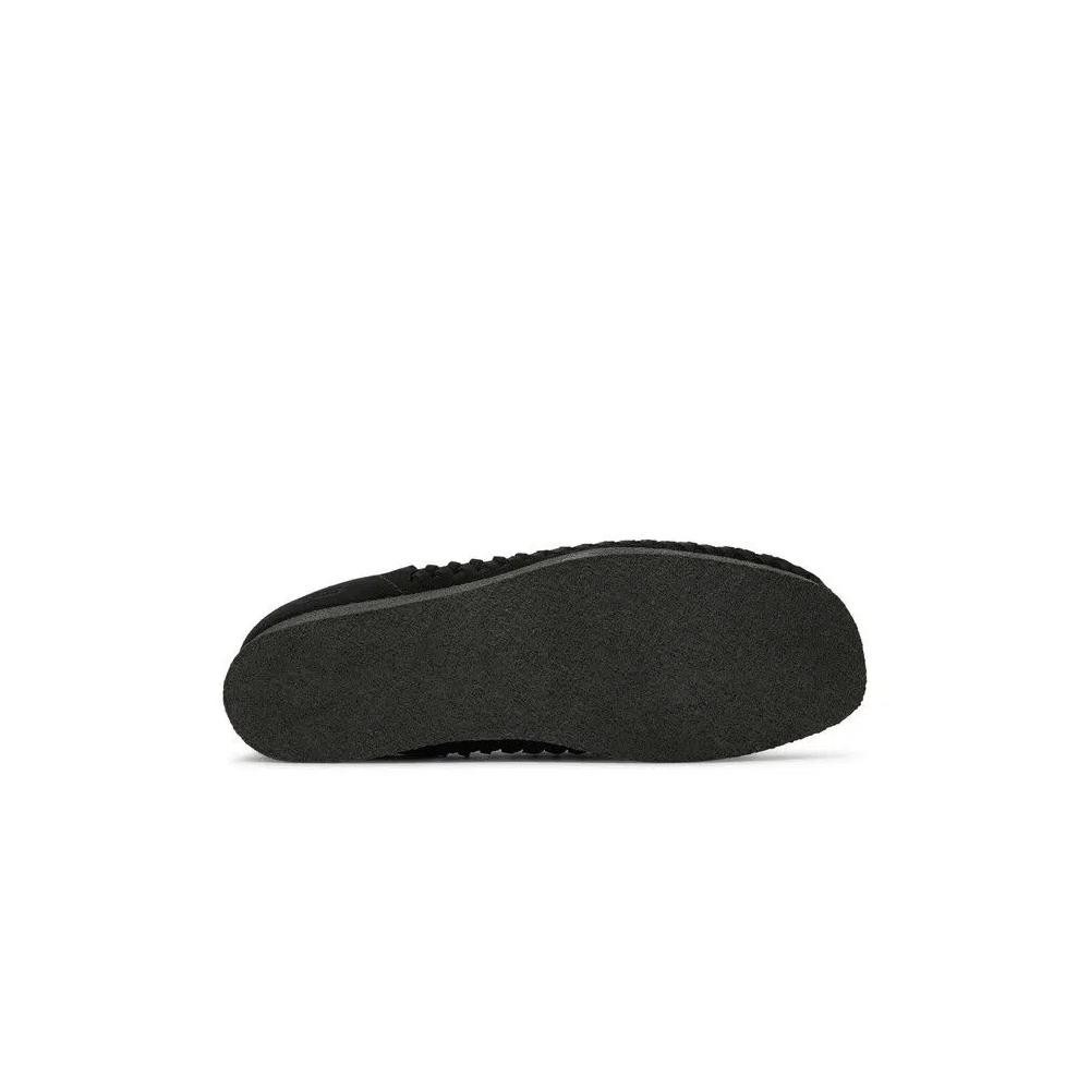Кроссовки Supreme x Clarks Woven Wallabee 'Black' 4