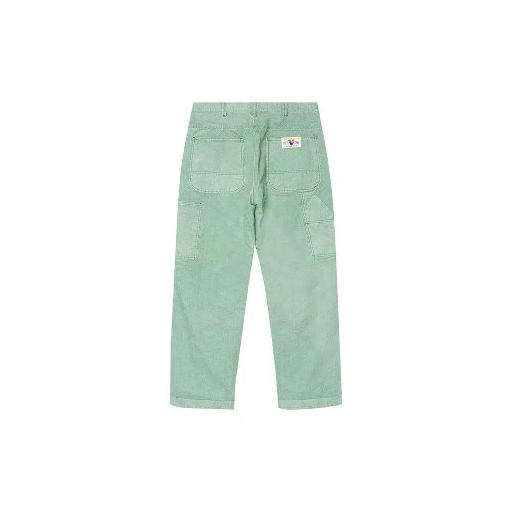 Низ Human Made Garment Dyed Painter Pants 'Green' 2