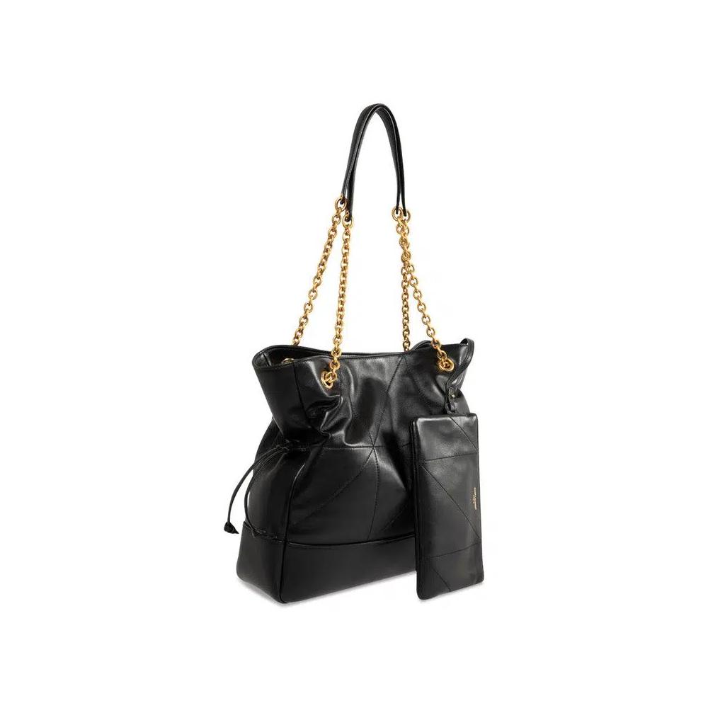 Сумки-тоут Saint Laurent Jamie Shopping Bag «Чёрная» 2