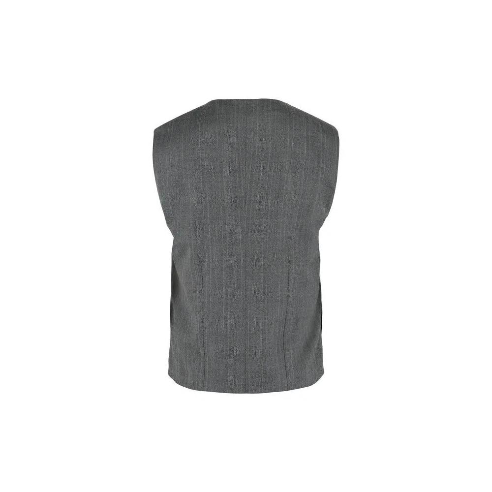 Жилеты Givenchy Pinstripe Tailored Vest 'Светло-серый меланж' 2