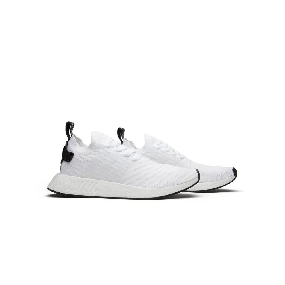 Кроссовки Adidas NMD_R2 Primeknit 'White Black' 8