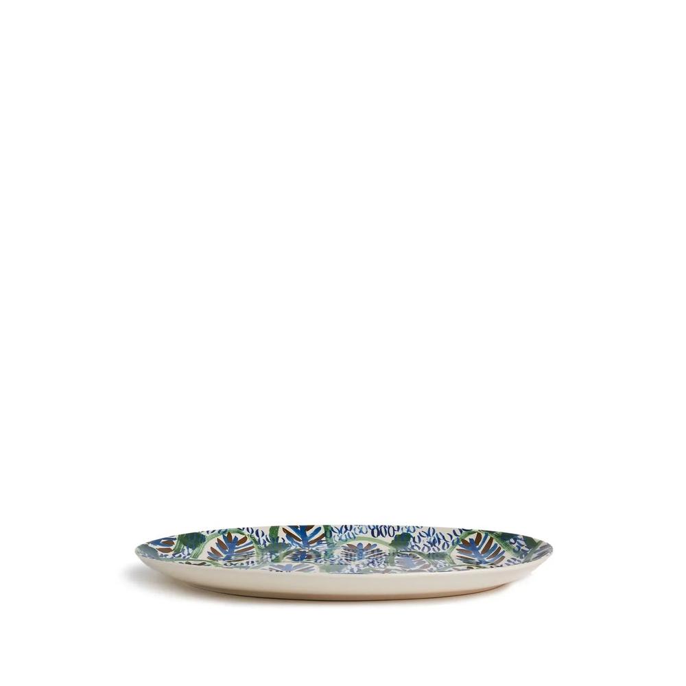 Japanese Kimonos oval plate 2